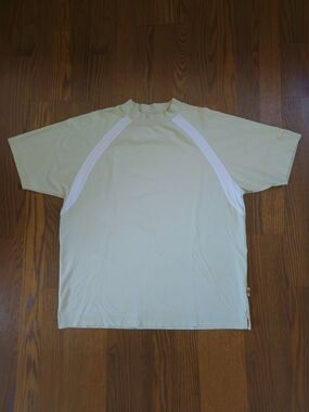 Burberry Golf T-shirt Greenish Khaki activewear simplistic tee Y2K - Mens Medium